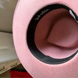 Lack Of Color Pink Wide-Brimmed Hat S 55CM Lack Of Color Pink Wide-Brimmed Hat S 55CM main image 2